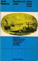 Realitet och utopi : utkast till en dialektisk f&ouml;rst&aring;else av litteraturens roll i det borgerliga samh&auml;llets genombrott