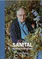 Samtal hemma hos Georg Oddner 