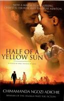 Half of a yellow sun