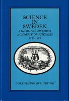 Science in Sweden : the Royal Swedish Academy of Sciences, 1739-1989
