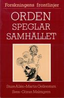 Orden speglar samh&auml;llet 