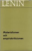 Materialismen och empiriokriticismen