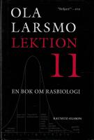 Lektion 11 : en bok om rasbiologi