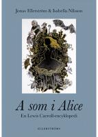 A som i Alice : en Lewis Carroll-encyklopedi