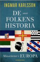 De sm&aring; folkens historia : minoriteter i Europa
