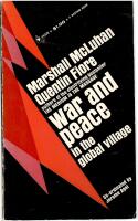 War and peace in the global village