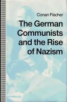 The German communists and the rise of nazism 