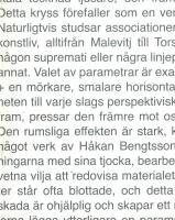 H&aring;kan Bengtsson : teckning / drawing