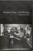 On Writing : 10th Anniversary Edition A Memoir of the craft