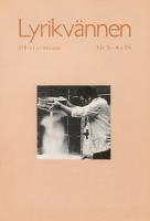 Lyrikv&auml;nnen 3-4 1994. Tema: Lorca och Generation 27