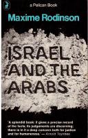 Israel and the arabs