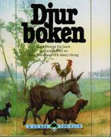 Djurboken, en antologi f&ouml;r barn