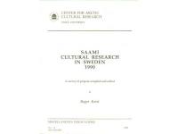 Saami cultural reserch in Sweden 1990. A survey of projects