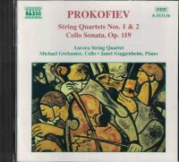 String Quartets Nos 1 & 2 - Cello Sonata, Op 119