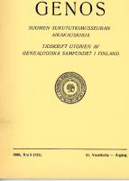 Genos 1960 N:0 3