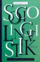 Introduktion till sociolingvistik