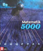 Matematik 5000 Kurs 3c Bl&aring; L&auml;robok