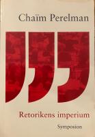 Retorikens imperium. Retorik och argumentation