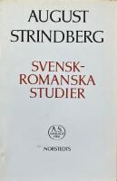 Svensk-romanska studier. Nationalupplagan 30