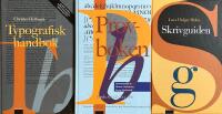Ord & form, kassett med Typogafisk handbok / Provoken / Skrivguiden 