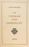 Om undran inf&ouml;r samh&auml;llet