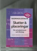 Skatter & Placeringar  Avdragslexikon