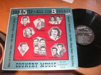 15 favorites - All time greats US LP 1962 - Acuff,Hank Williams,Helen Carter m.fl.