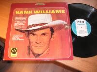 HANK WILLIAMS LP Same samling p&aring; Tip Norge 1966