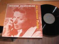 INGRID BERGMAN - The Human Voice - Jean Cocteau - UK LP 1960
