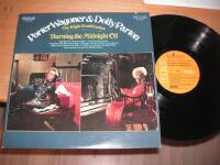 DOLLY PARTON & PORTER WAGONER - Burning the midnight oil - US LP original 1972