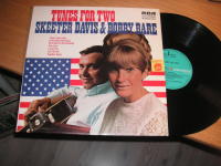 SKEETER DAVIS & BOBBY BARE Tunes for two Tysk LP 1971