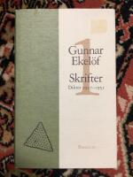 Gunnar Ekel&ouml;f Skrifter 1-8