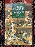 A History of Japanese Religion