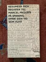 P&aring; spaning efter den tid som flytt. D 8, Resum&eacute;er och register