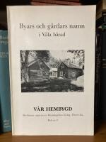 Byars och g&aring;rdars namn i V&aring;la h&auml;rad