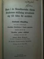 Huru i de Skandinaviska rikena B&ouml;ndernas st&auml;llning utvecklade sig till tiden f&ouml;r env&auml;ldet