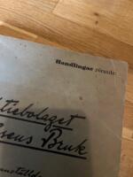 Handlingar r&ouml;rande Stor&aring;sens bruk