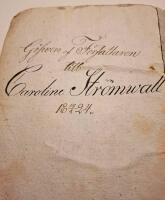 Handbok f&ouml;r Unga Fruntimmer i Konsten att tillverka Bomulls- och Linne-v&auml;fnader, efter Engelska uppgifter och egna f&ouml;rs&ouml;k...