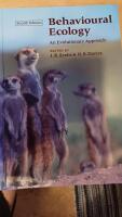 Behavioural ecology - an evolutionary approach