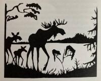 Kiddy R&aring;djursbarn. En silhuettsaga