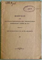 Ber&auml;ttelse &ouml;fver Nationalf&ouml;renings mot emigrationen verksamhet under &aring;r 1911