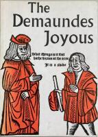 The Demaundes Joyous. A Facsimile of the First English Riddle Book