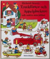 Truckf&ouml;rare och &auml;ppelplockare och andra som jobbar