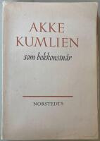 Akke Kumlien som bokkonstn&auml;r