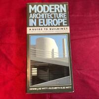 Modern Architecture in Europe: A Guide to Buildings since the Industrial Revolution av De Witt, Dennis J 