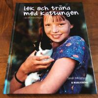 Lek och tr&auml;na med kattungen