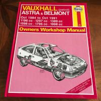 Haynes 1136: Vauxhall (petrol) Astra & Belmont Oct 1984 to Oct 1991