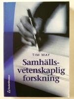 Samh&auml;llsvetenskaplig forskning