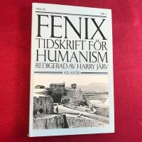  Fenix Tidskrift f&ouml;r humanism 1988 Nr 3-4