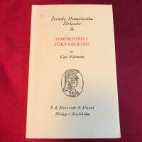 Forskning i f&ouml;rvandling : m&auml;n och metoder i svensk litteraturvetenskap